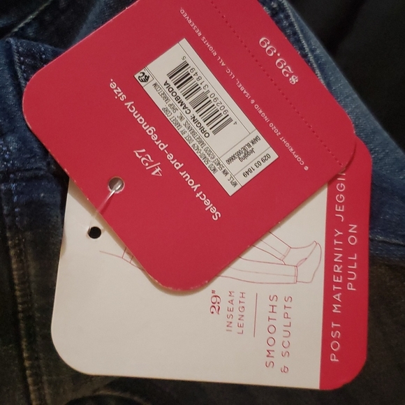 Post Maturnity Pull On Skinny Jeggings Women Pants - Picture 8 of 8